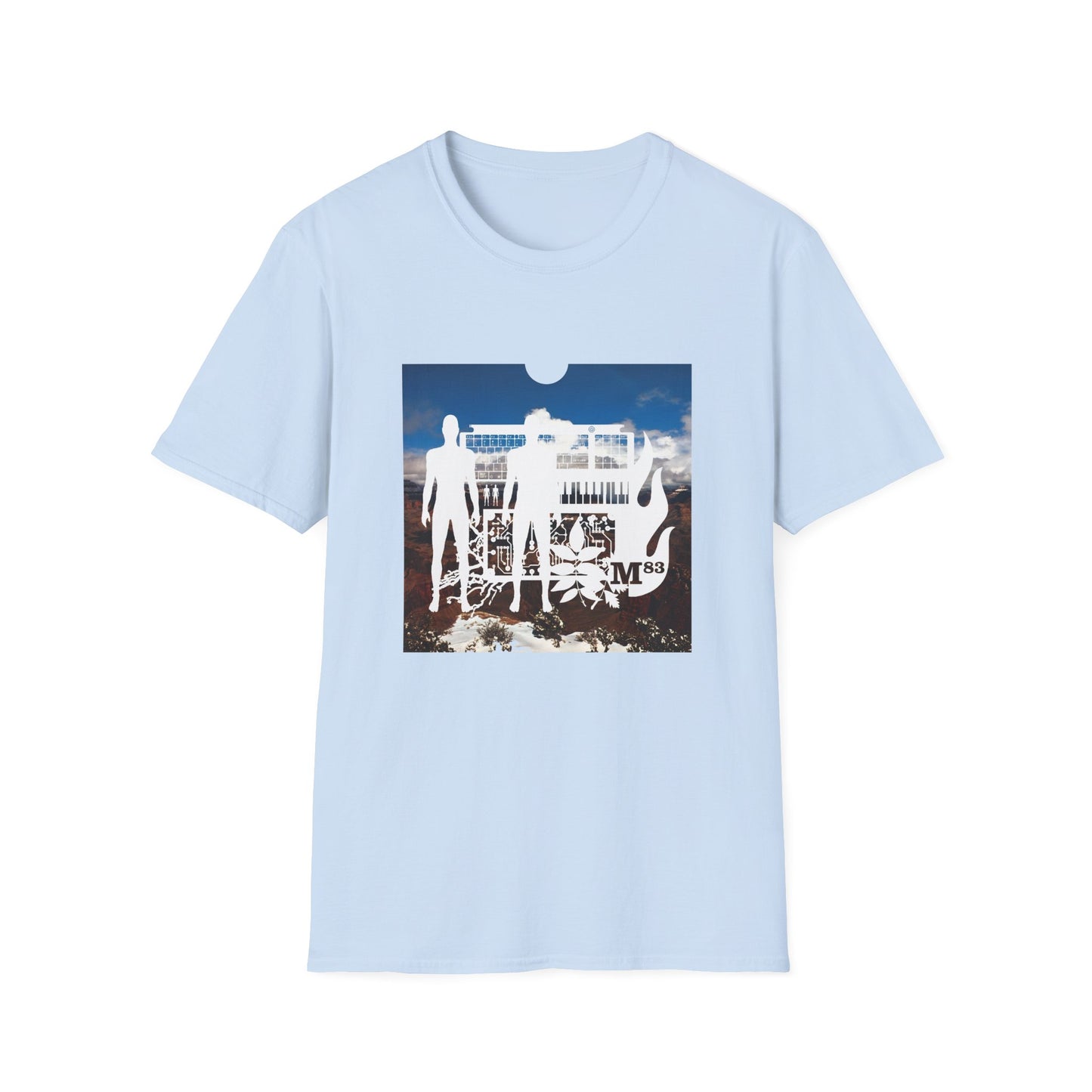 m83 2001 self titled album tshirt