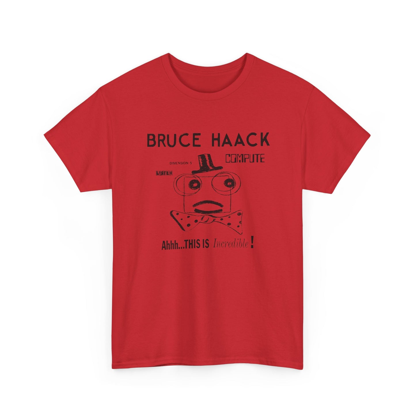 bruce haack fan edit tshirt