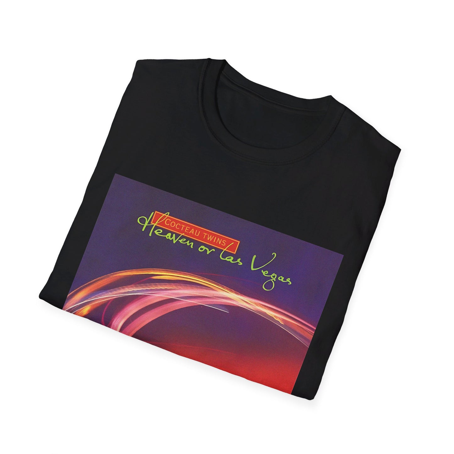 cocteau twins 1990 heaven or las vegas album tshirt