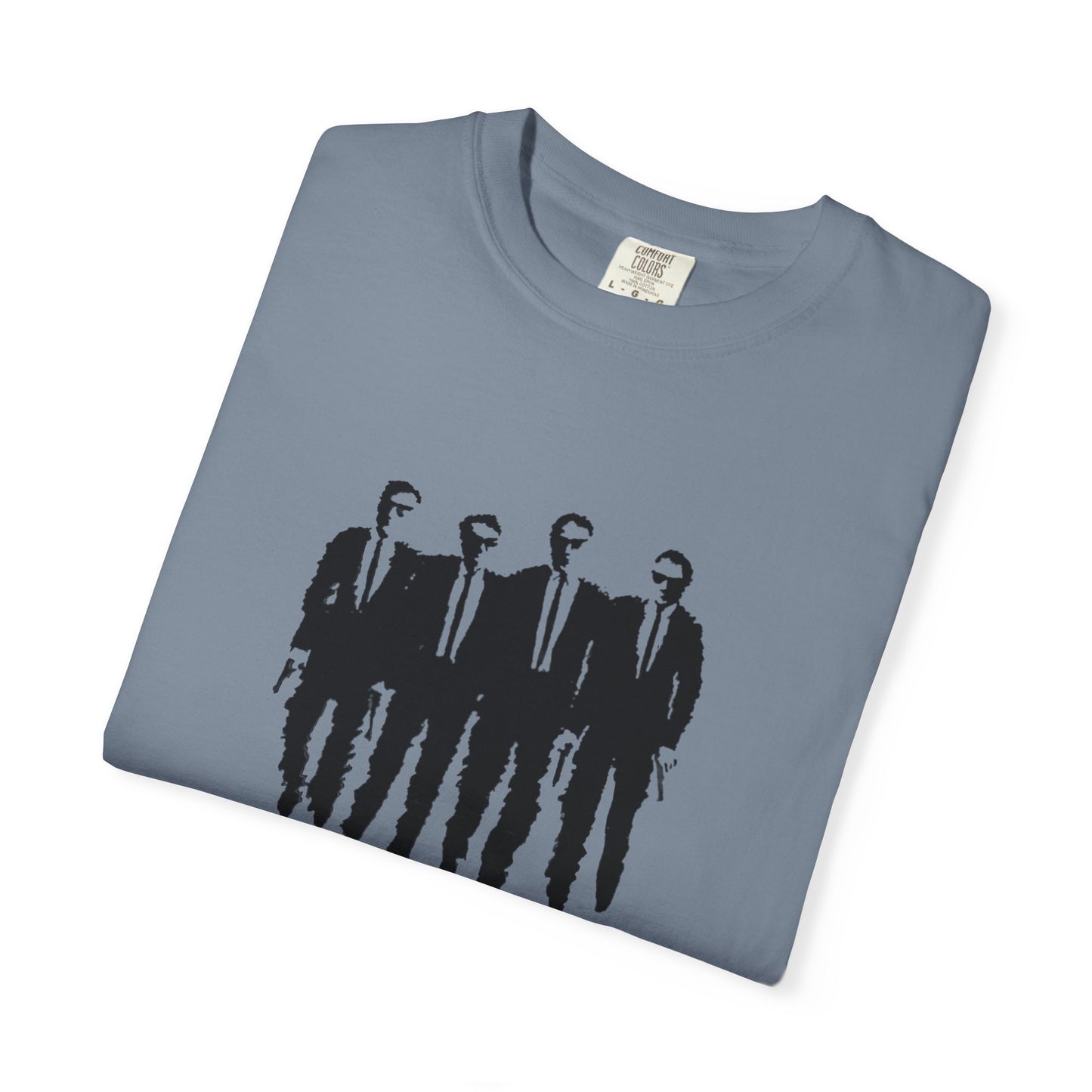 reservoir dogs vhs cover graphic tshirt on comfort colors