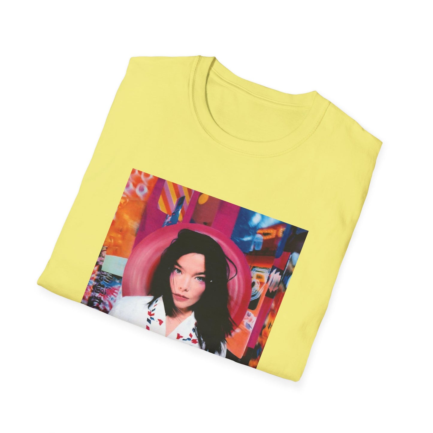 bjork 1995 post album tshirt