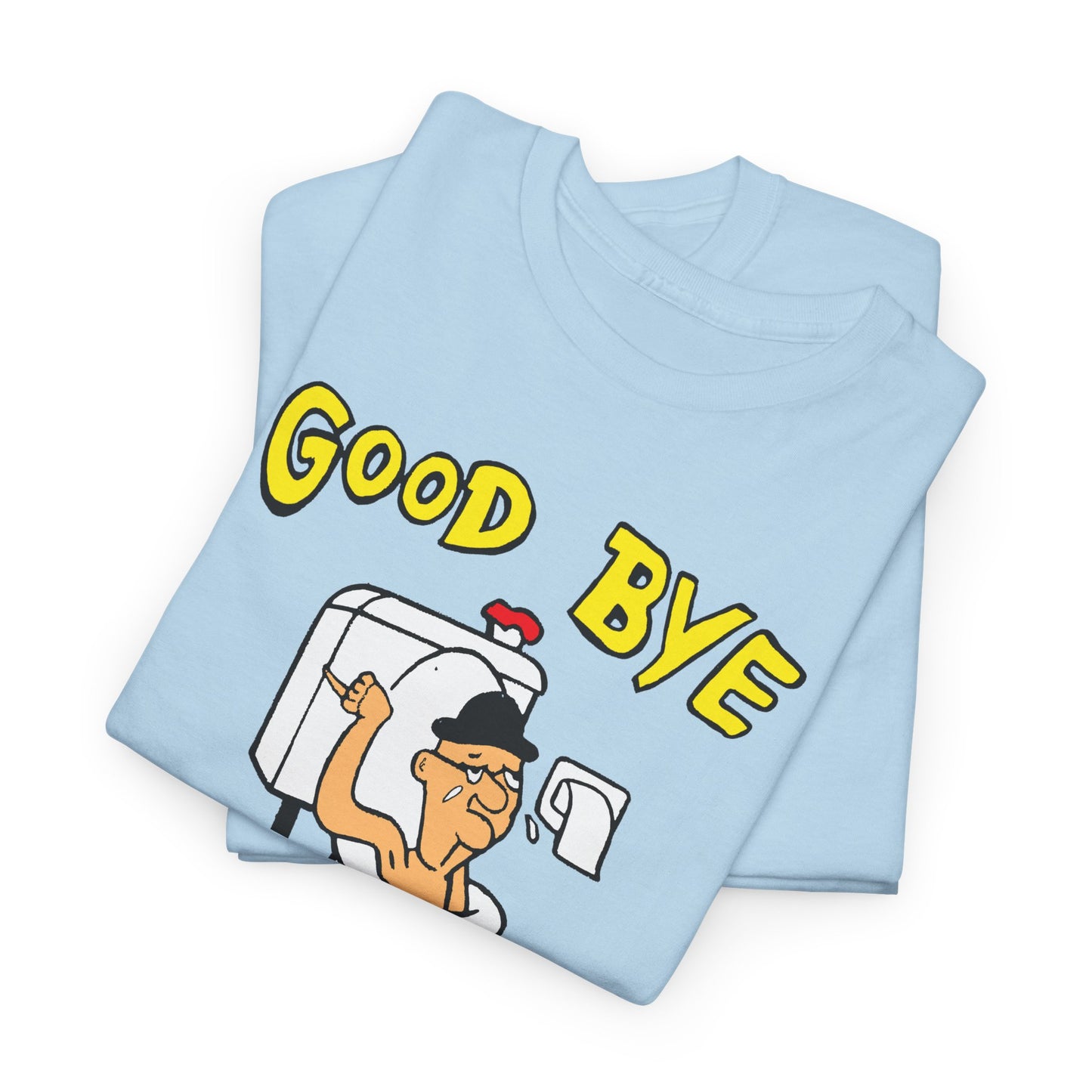 another goodbye cruel world vintage reproduction design tshirt