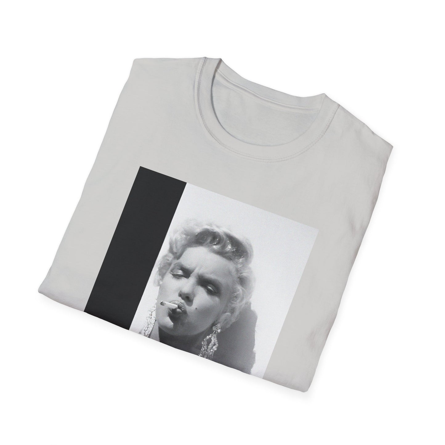 marilyn monroe smoking a cigarette tshirt