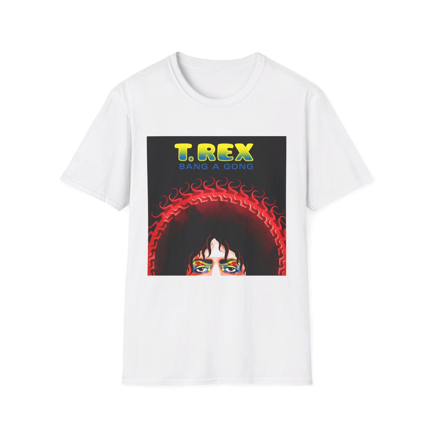 t. rex bang a gong single tshirt