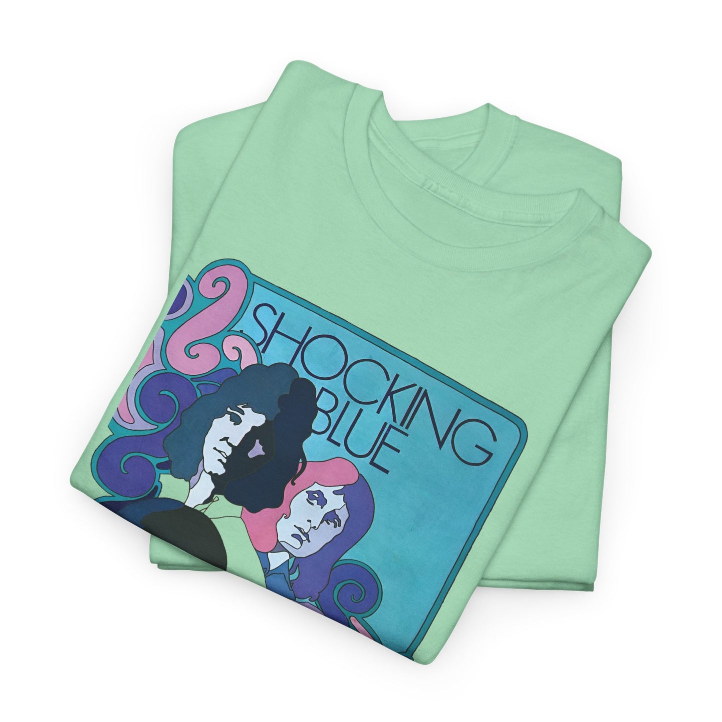 1960s dutch band shocking blue poster tshirt
