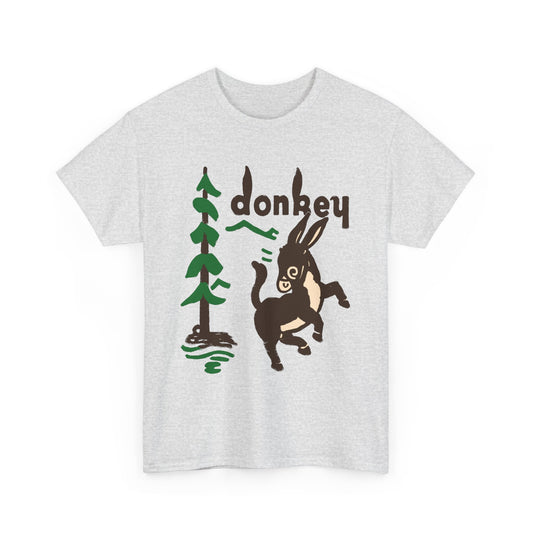 vintage donkey room matchbox graphic edit tshirt