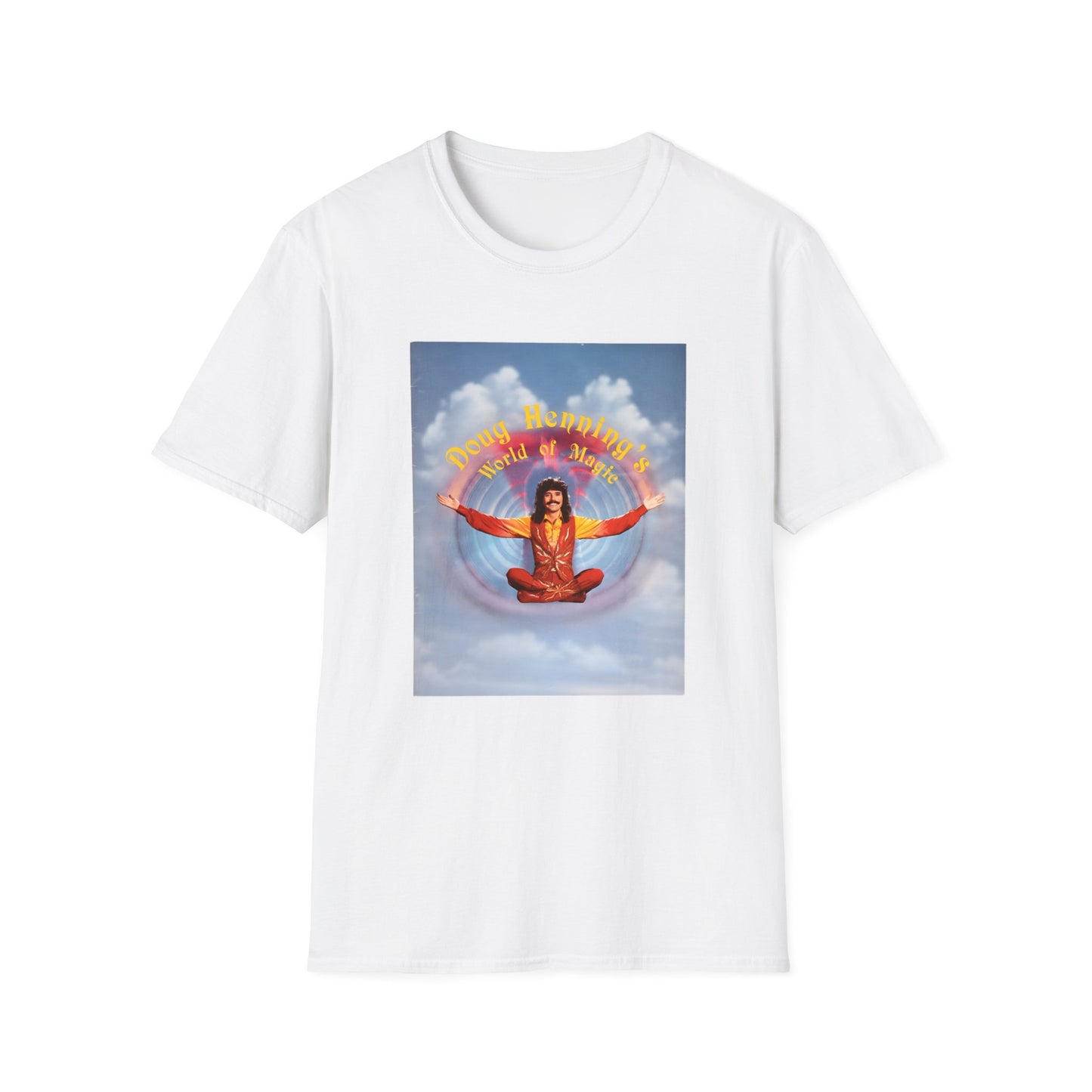 doug henning's world of magic 1982 tv special reproduction tshirt