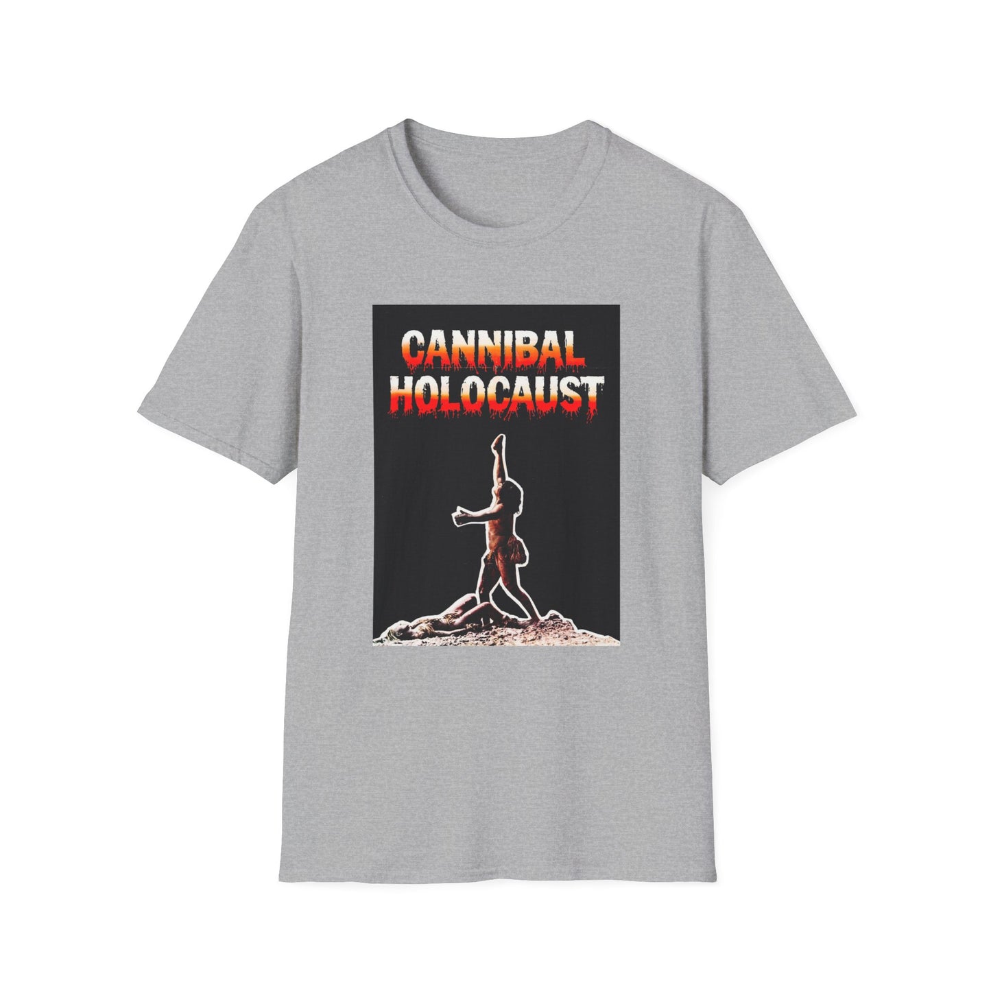 cannibal holocaust 1980 italian horror movie tshirt