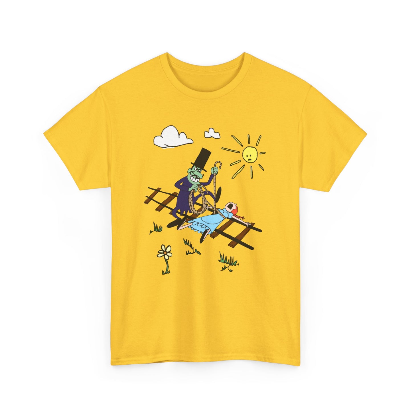 snidely whiplash fan art tshirt