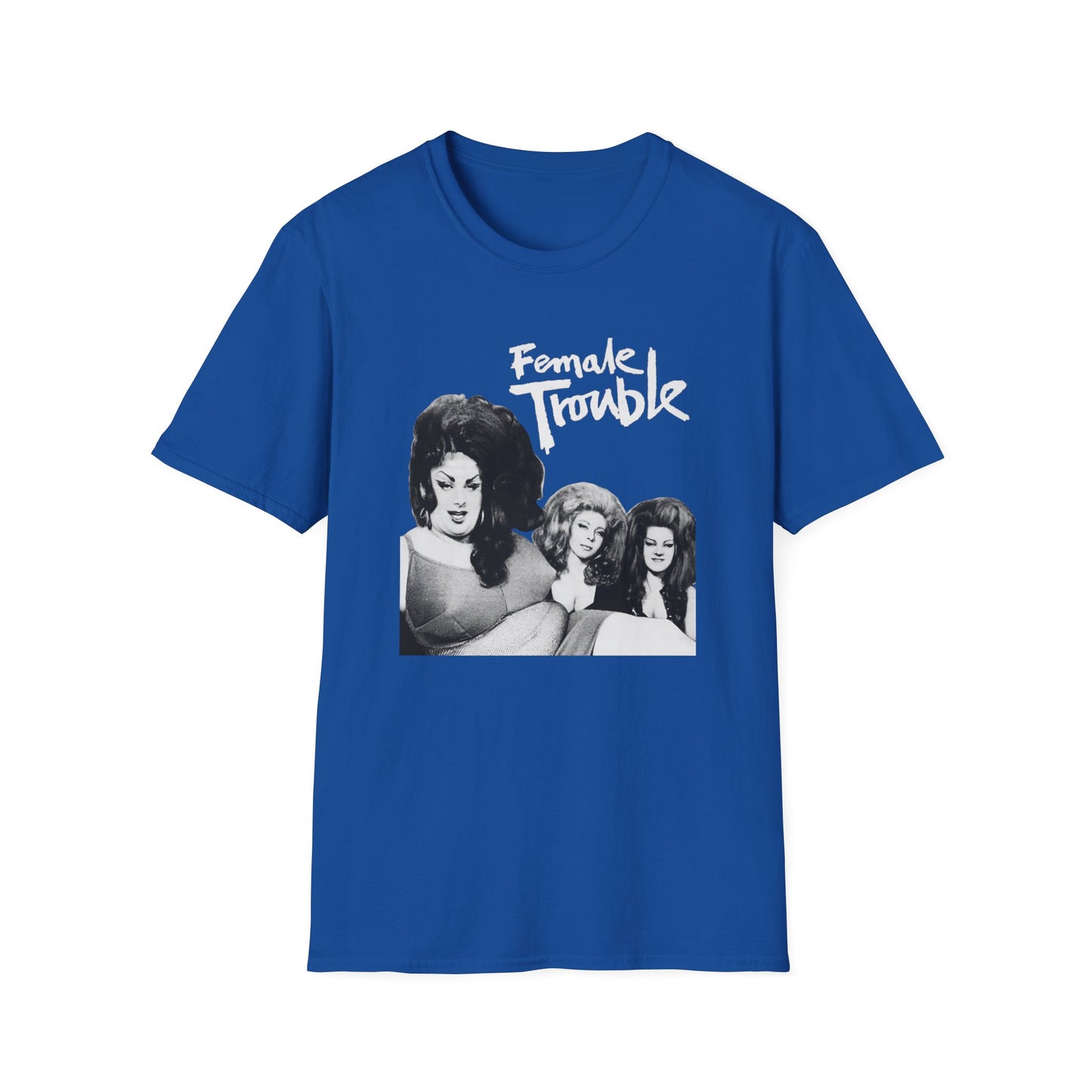 1974 comedy crime movie by john waters female trouble movie poster tshirt