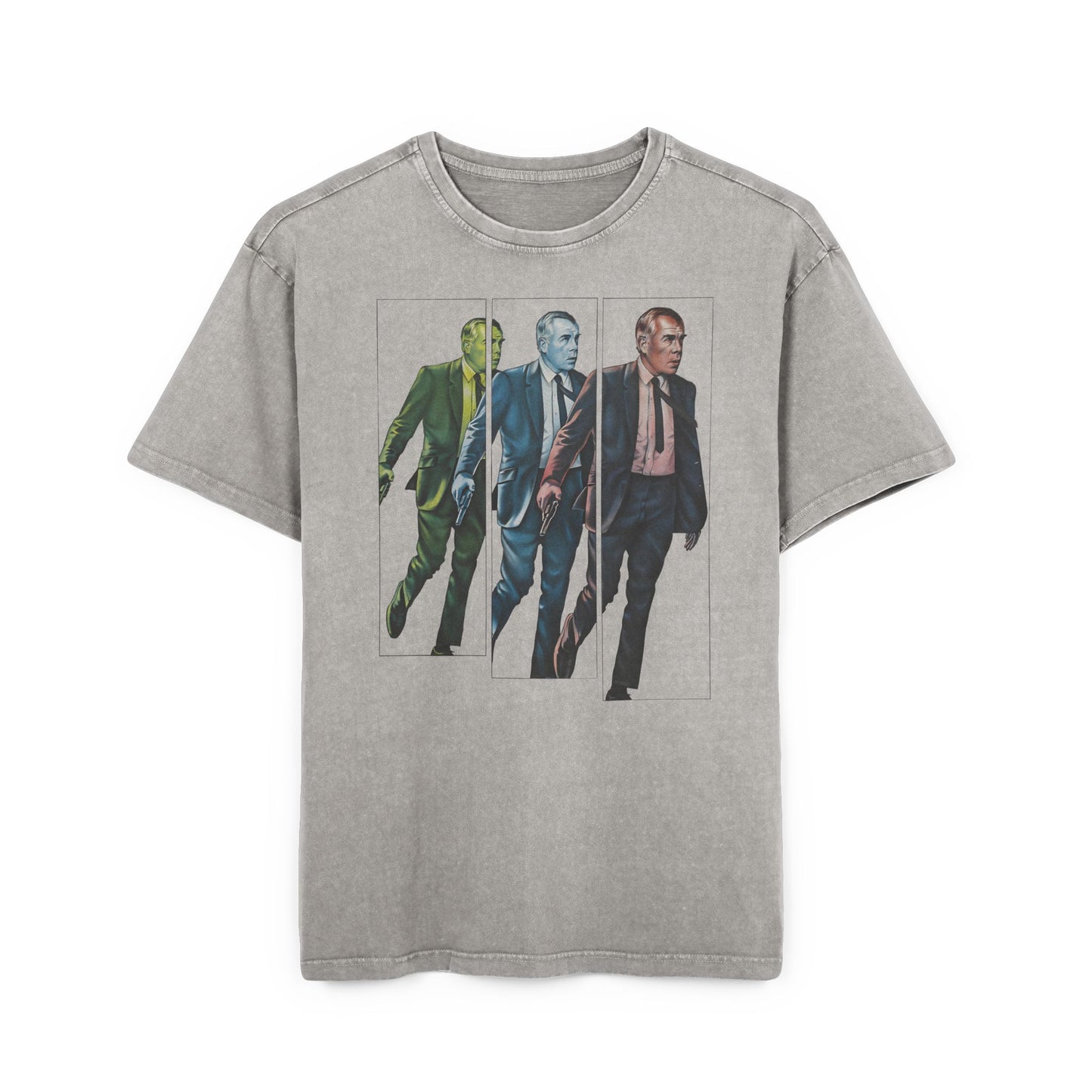 1967 point blank lee marvin acid washed oversize tshirt