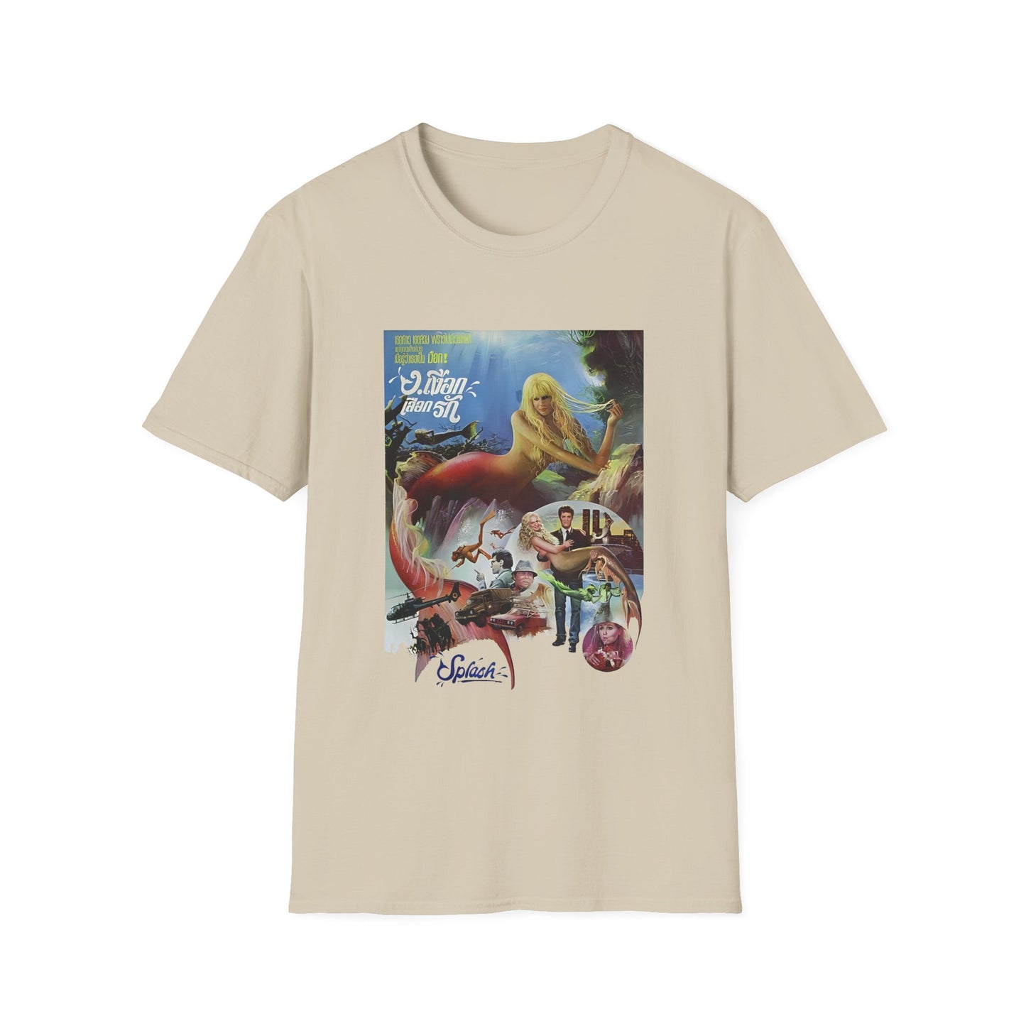 1984 thai splash movie poster tshirt