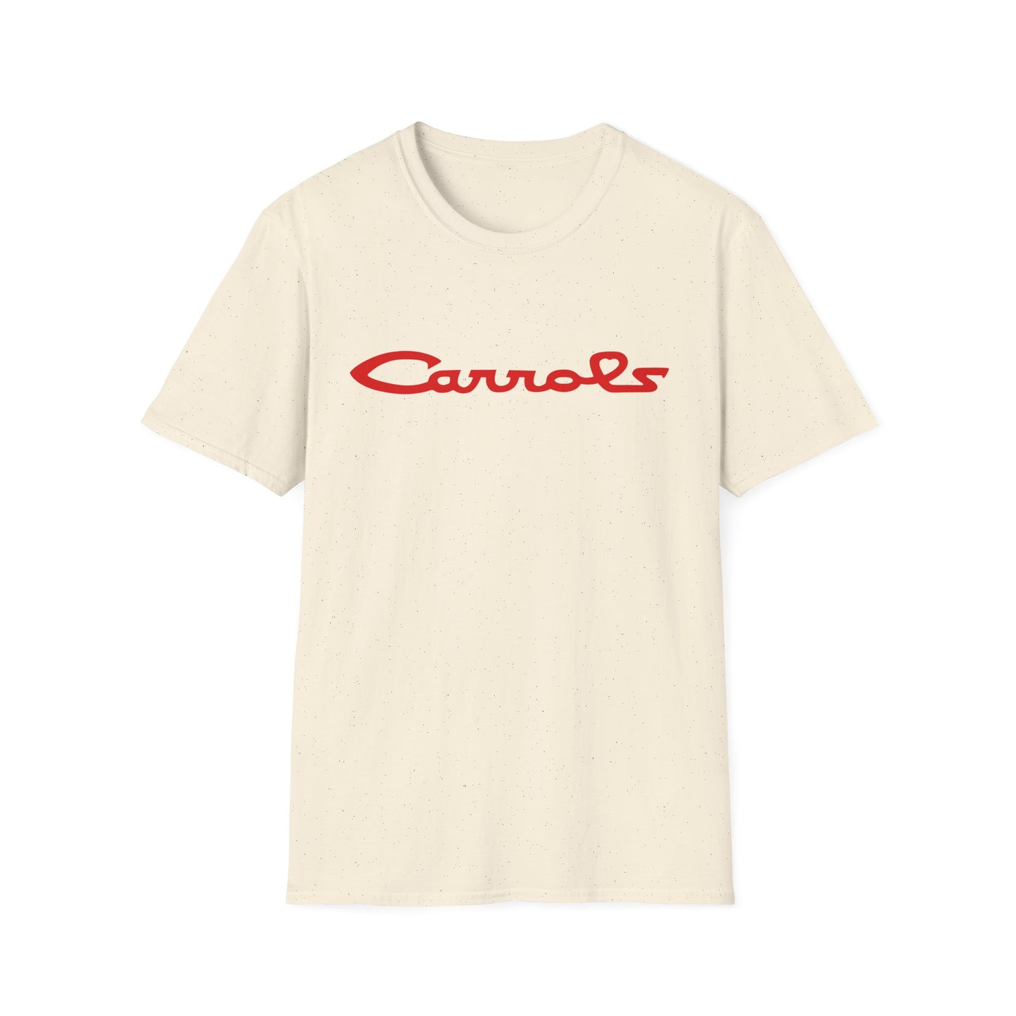 vintage defunct carrols fast food logo tshirt