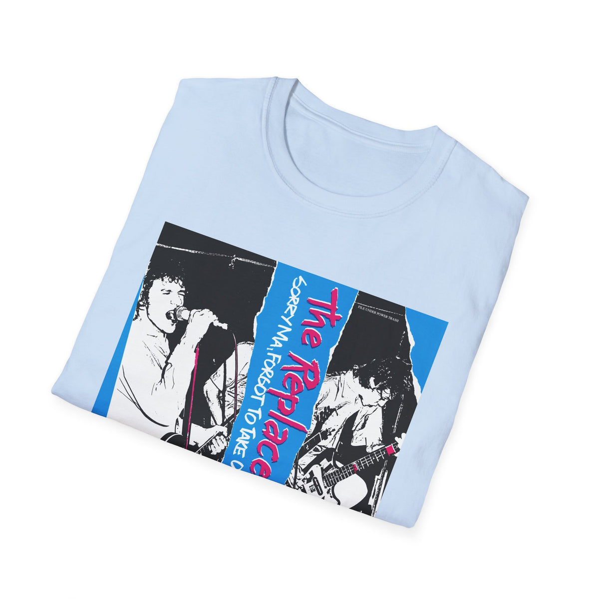 1981 replacements sorry ma, forgot to take out the trash album tshirt