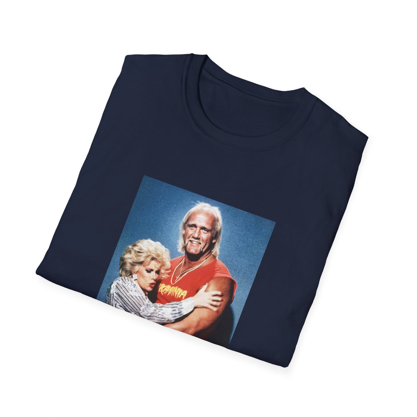 hulk hogan and joan rivers photo tshirt