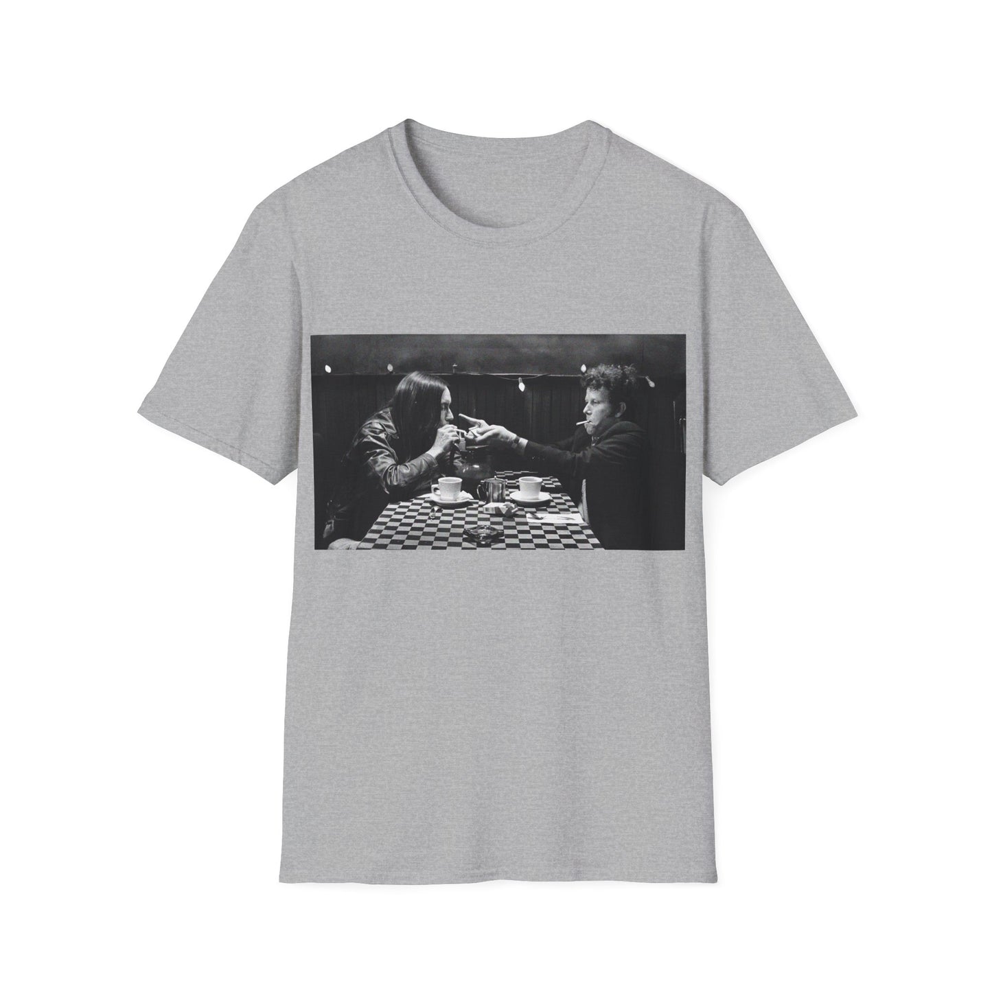 iggy pop and tom waits from coffee and cigarettes tshirt