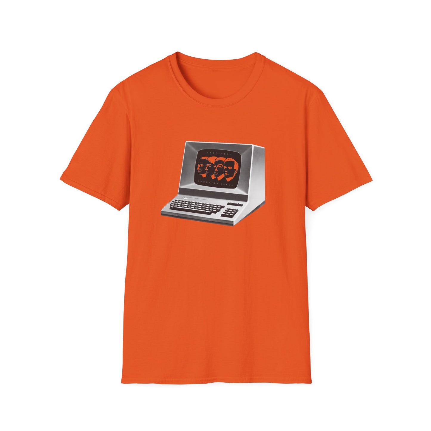 kraftwerk 1981 computer world album custom colour tshirt