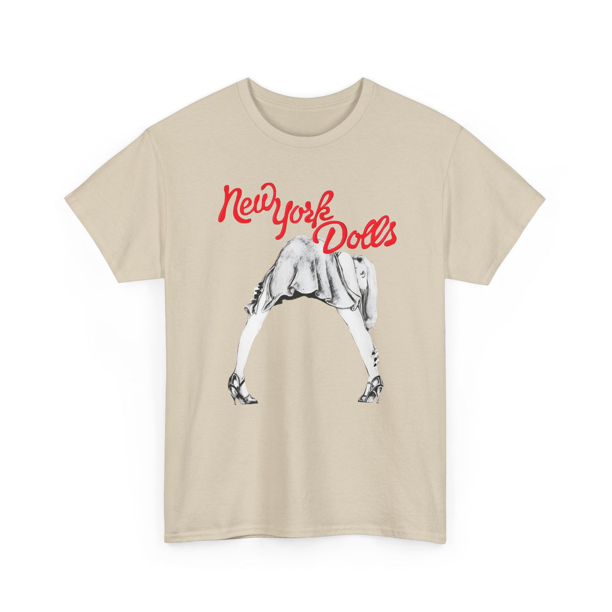 vintage new york dolls reproduction tshirt