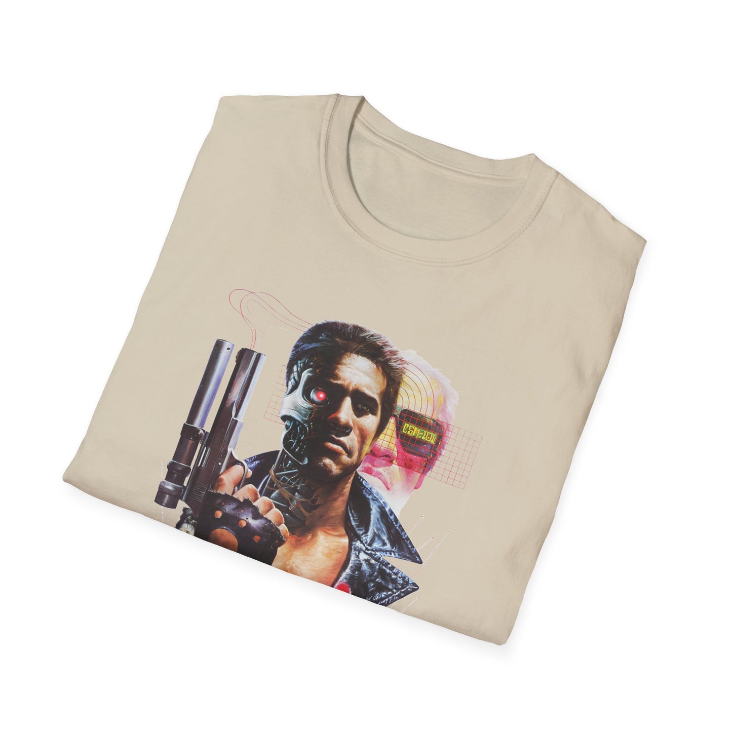 the terminator 1984 thailand movie poster tshirt