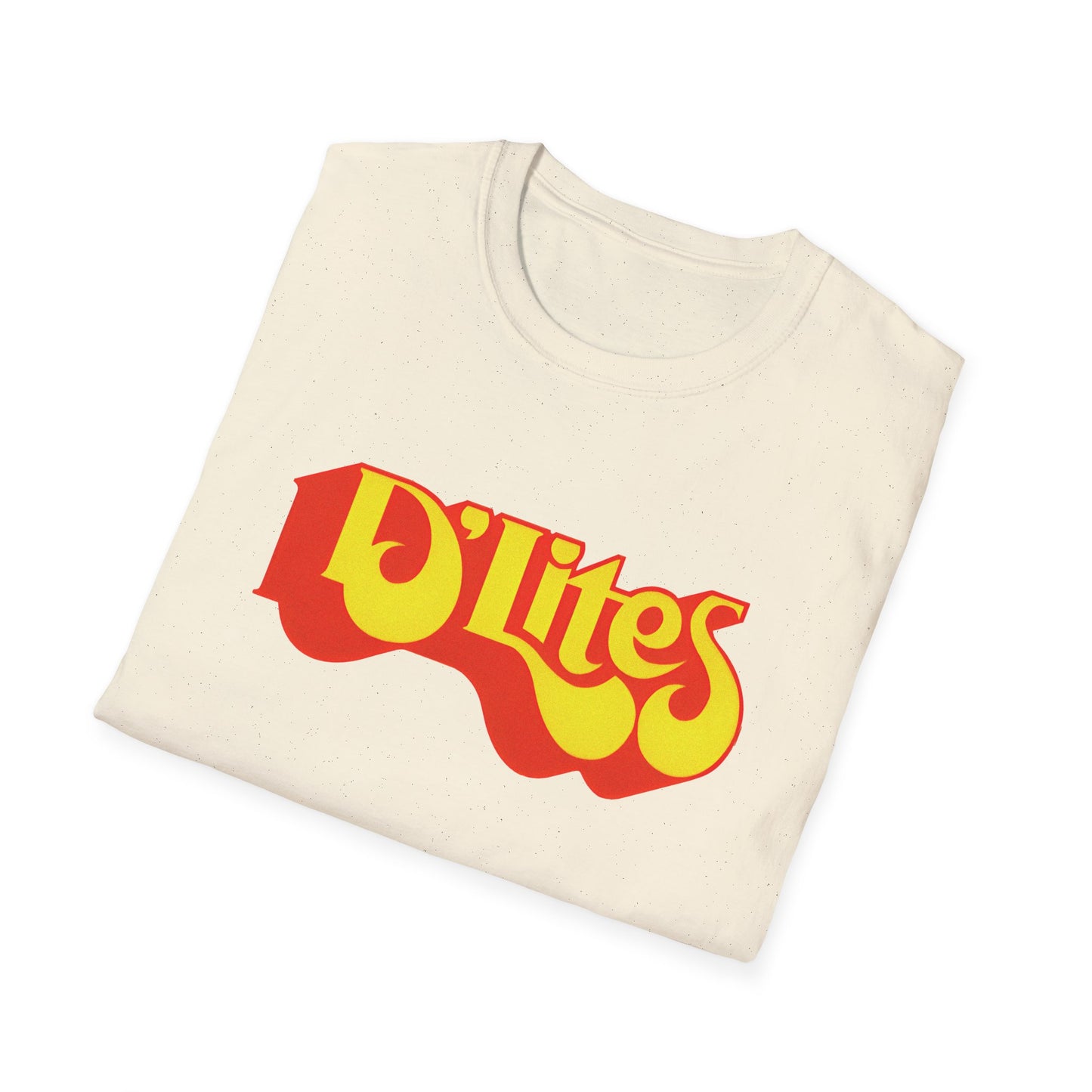 vintage defunct d lites healthy fast food logo tshirt