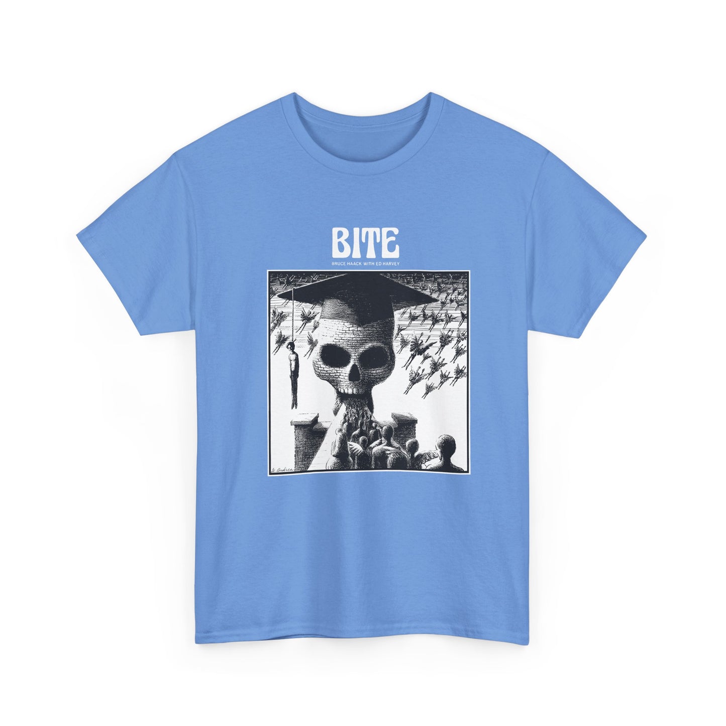 1981 bruce haack with ed harvey experimental electronic album bite tshirt