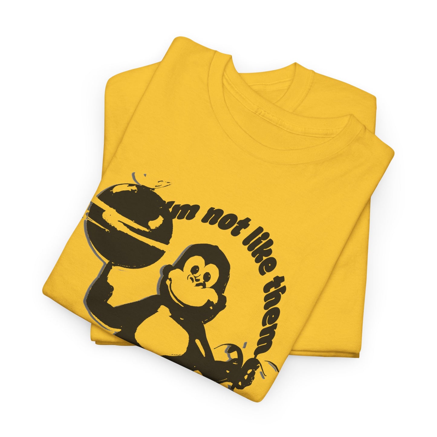 incredible graphic design bonzibuddy dumb i'm not like them but i can pretend stencil variation tshirt