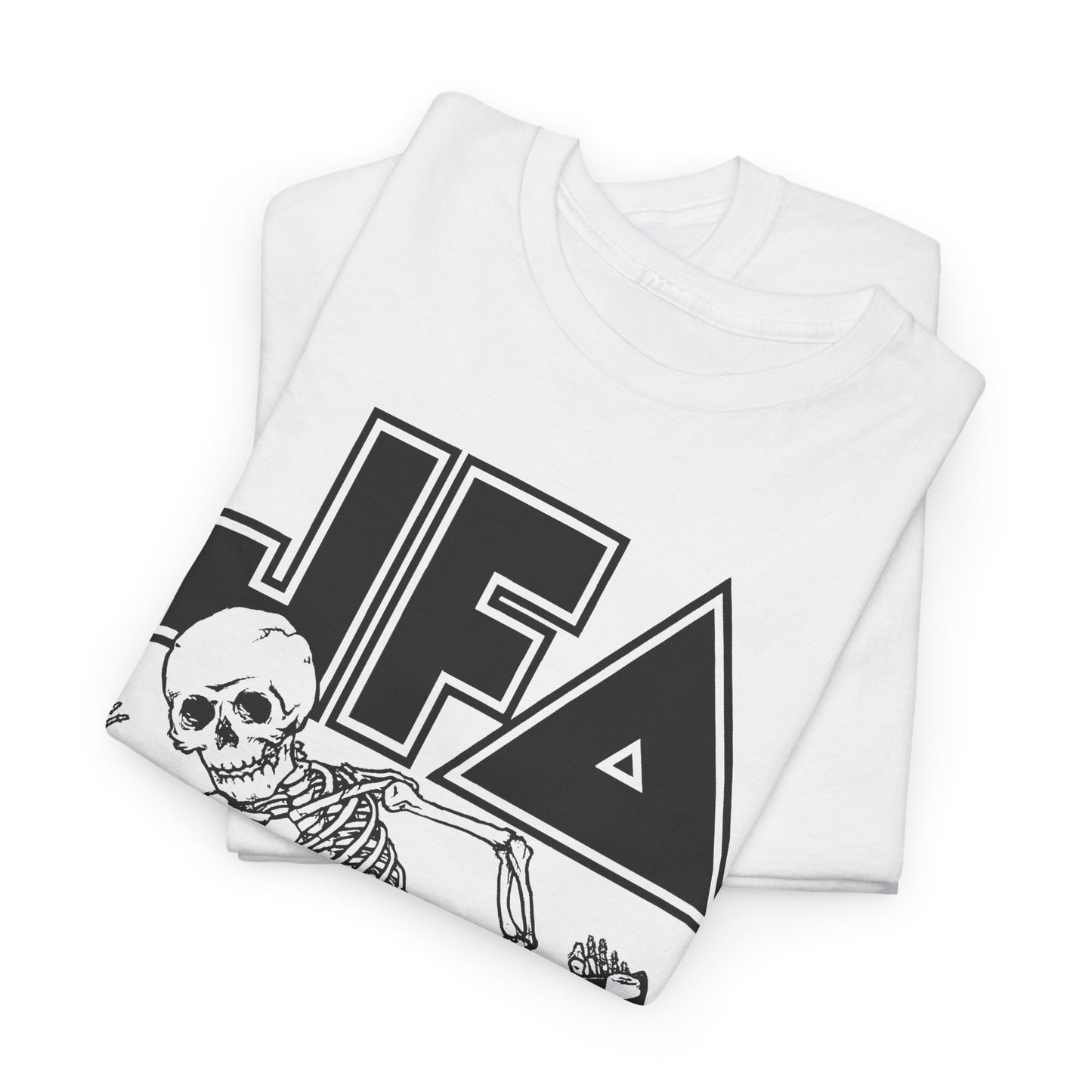 jodie foster's army (jfa) punk band skater skelly tshirt
