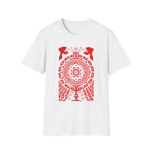 1967 mchugh flight patterns psychedelic blacklight poster tshirt