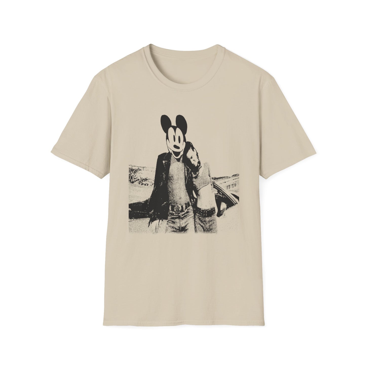 steamboat mickey and mallory knox natural born killers parody weird tshirt