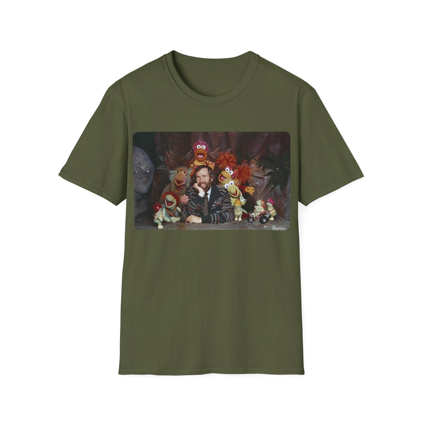 jim henson and the fraggles photo tshirt