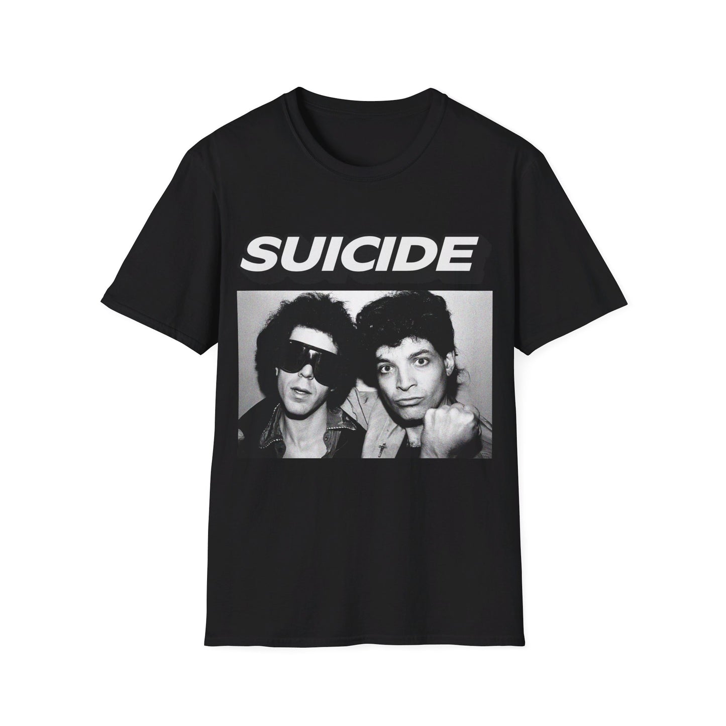 martin rev and alan vega suicide band 5 tshirt