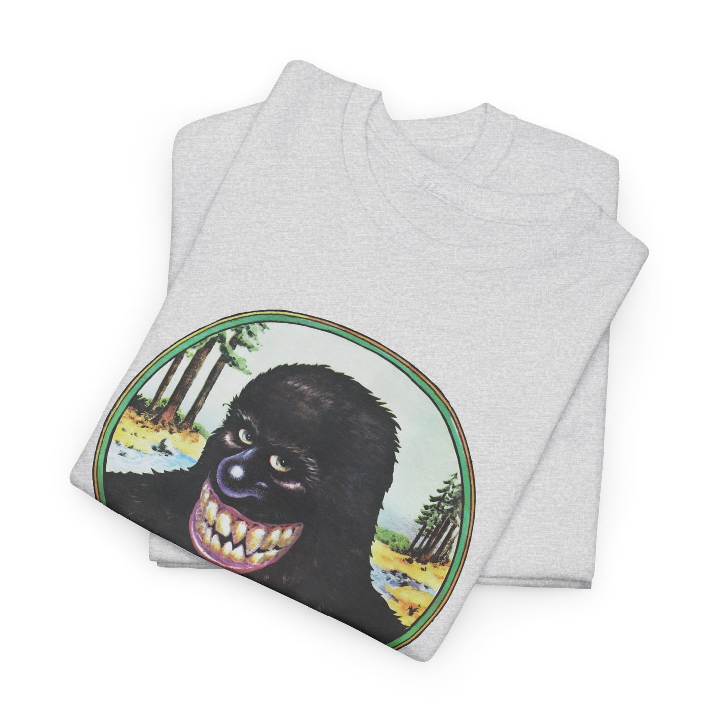 1970s bigfoot vintage graphic custom reproduction tshirt