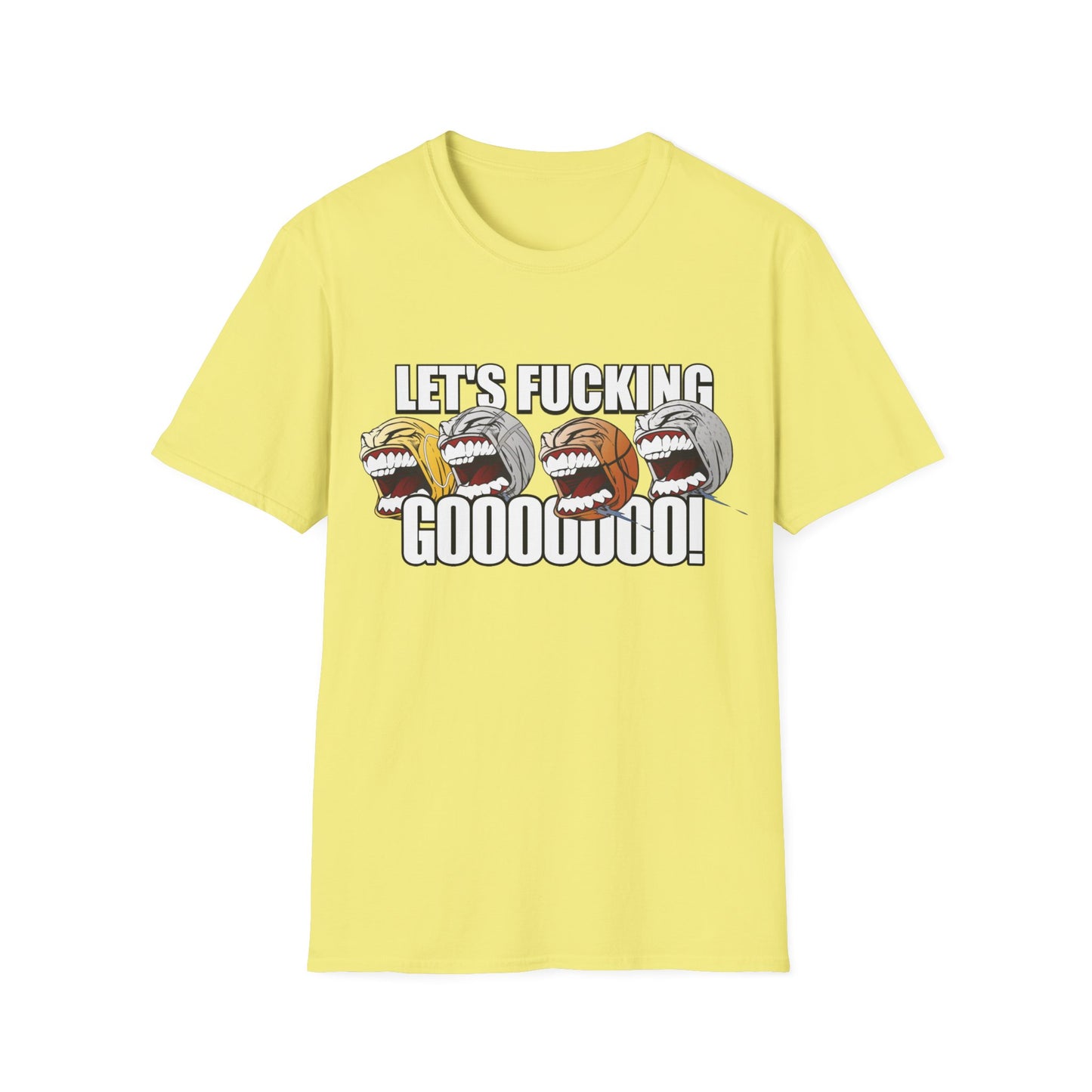 let's fucking go balls tshirt