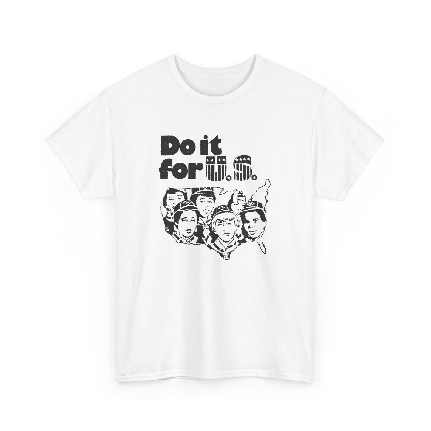 do it for us old boyscouts ad encouraging people to vote in the 1976 election tshirt