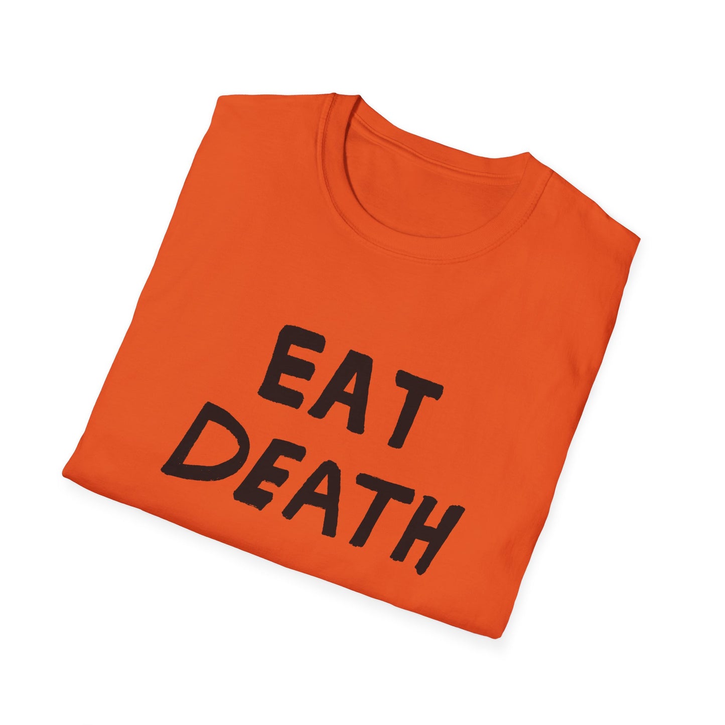 eat death hand drawn tshirt