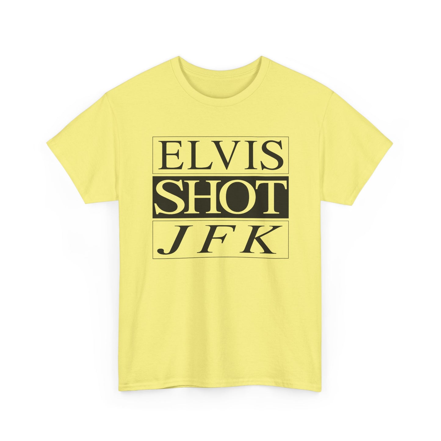 vintage elvis shot jfk from french cult film la haine reproduction graphic tshirt