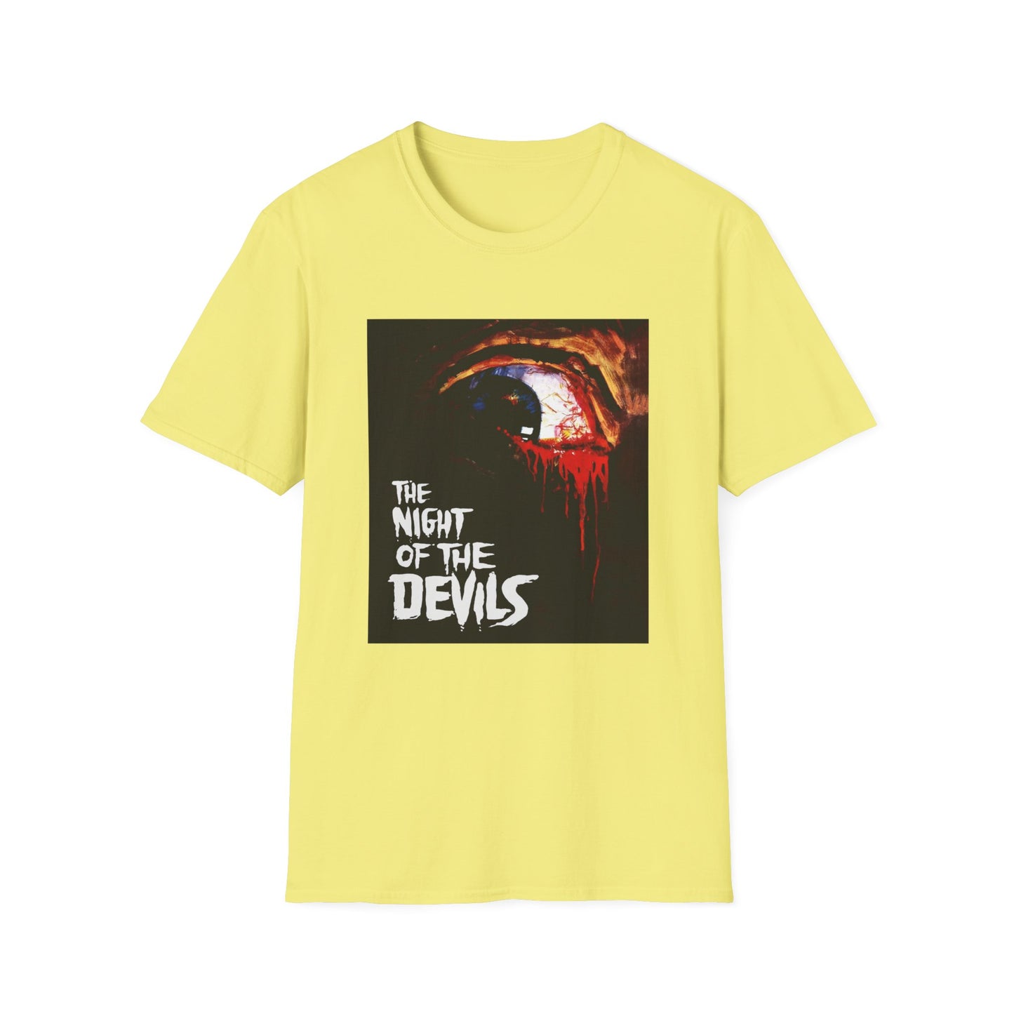 night of the devils 1972 horror movie tshirt