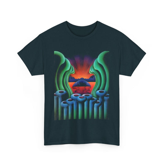 1970s book cover art unknown 2 sci fi illustration by peter haars tshirt
