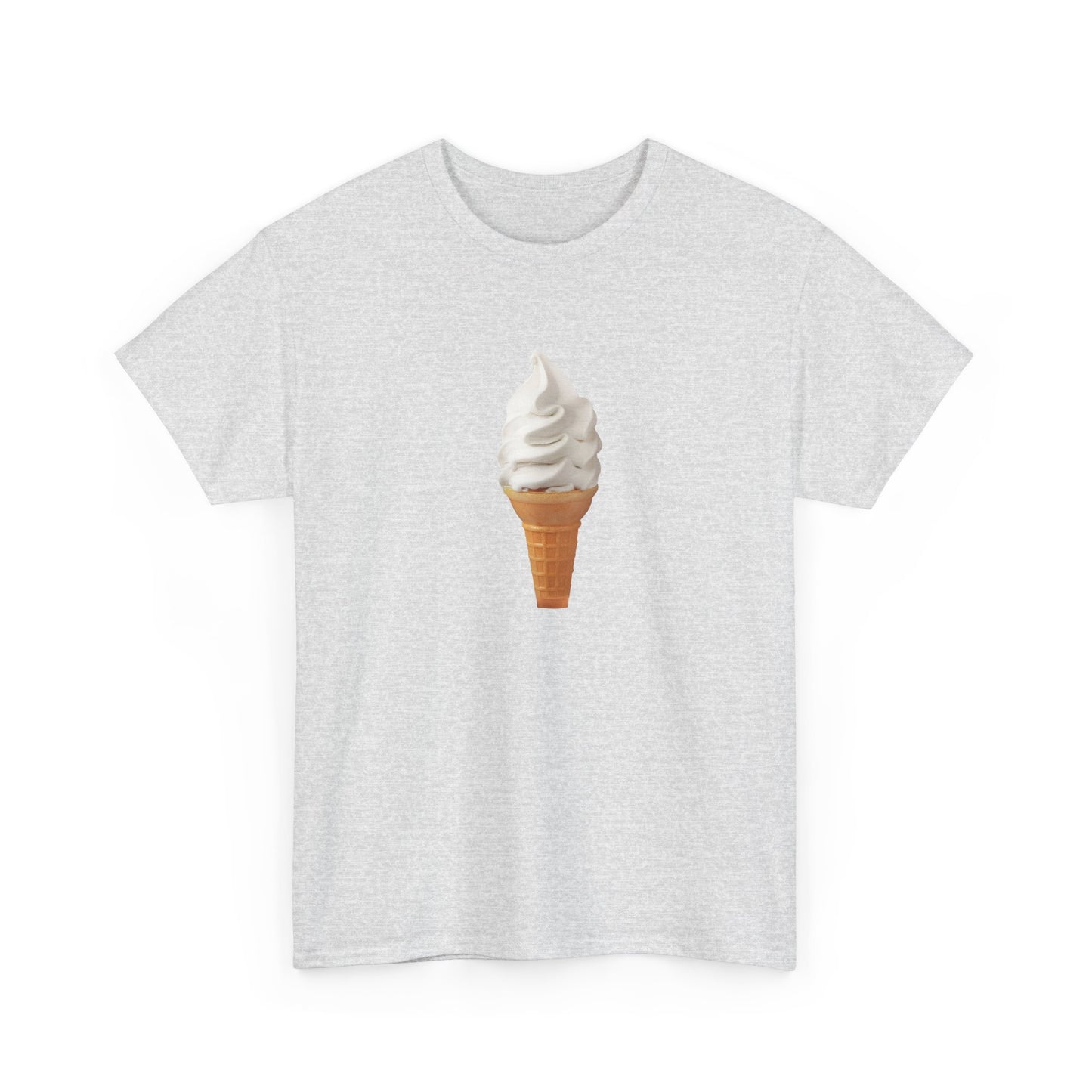 soft vanilla ice cream cone tshirt