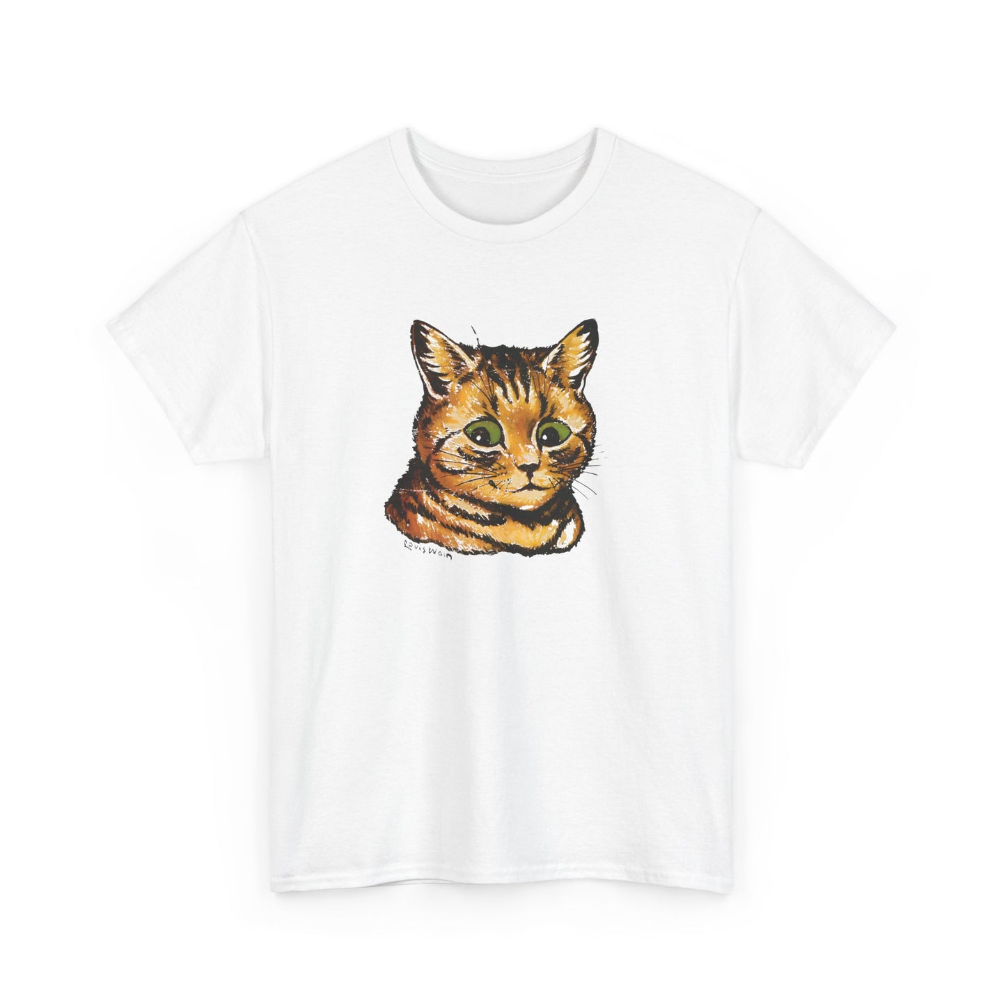 louis wain anthropomorphised cat painting orange cat