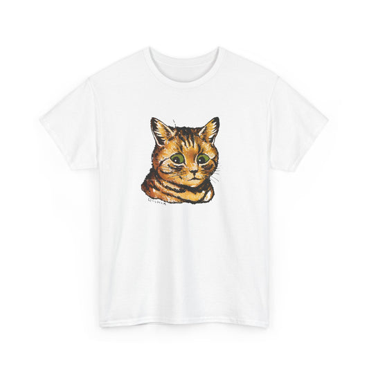 louis wain anthropomorphised cat painting orange cat