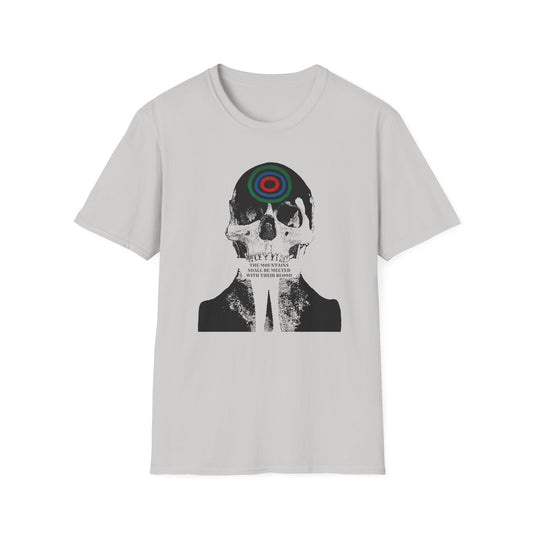 polish movie poster for alfred hitchcock's vertigo design with isaiah biblical quote tshirt