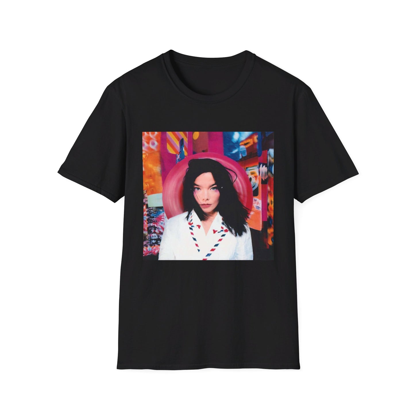 bjork 1995 post album tshirt