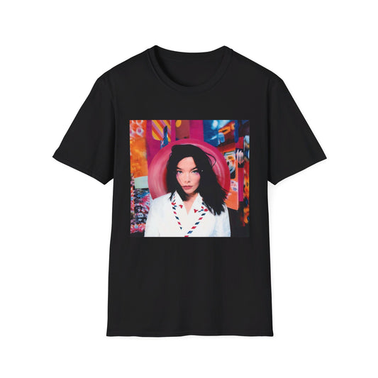 bjork 1995 post album tshirt