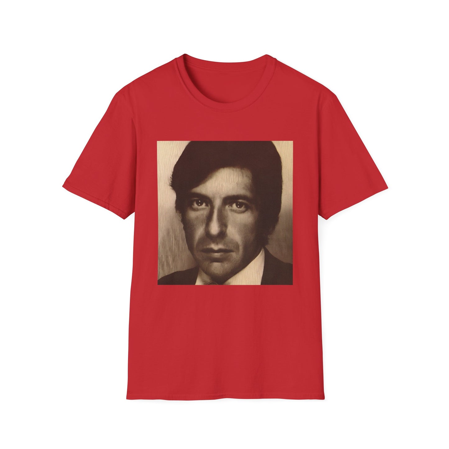 songs of leonard cohen 1968 album no lettering tshirt