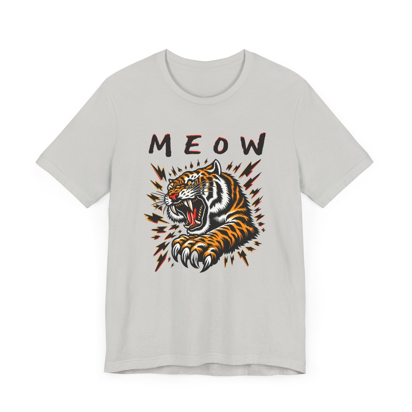 raging tiger meow tshirt