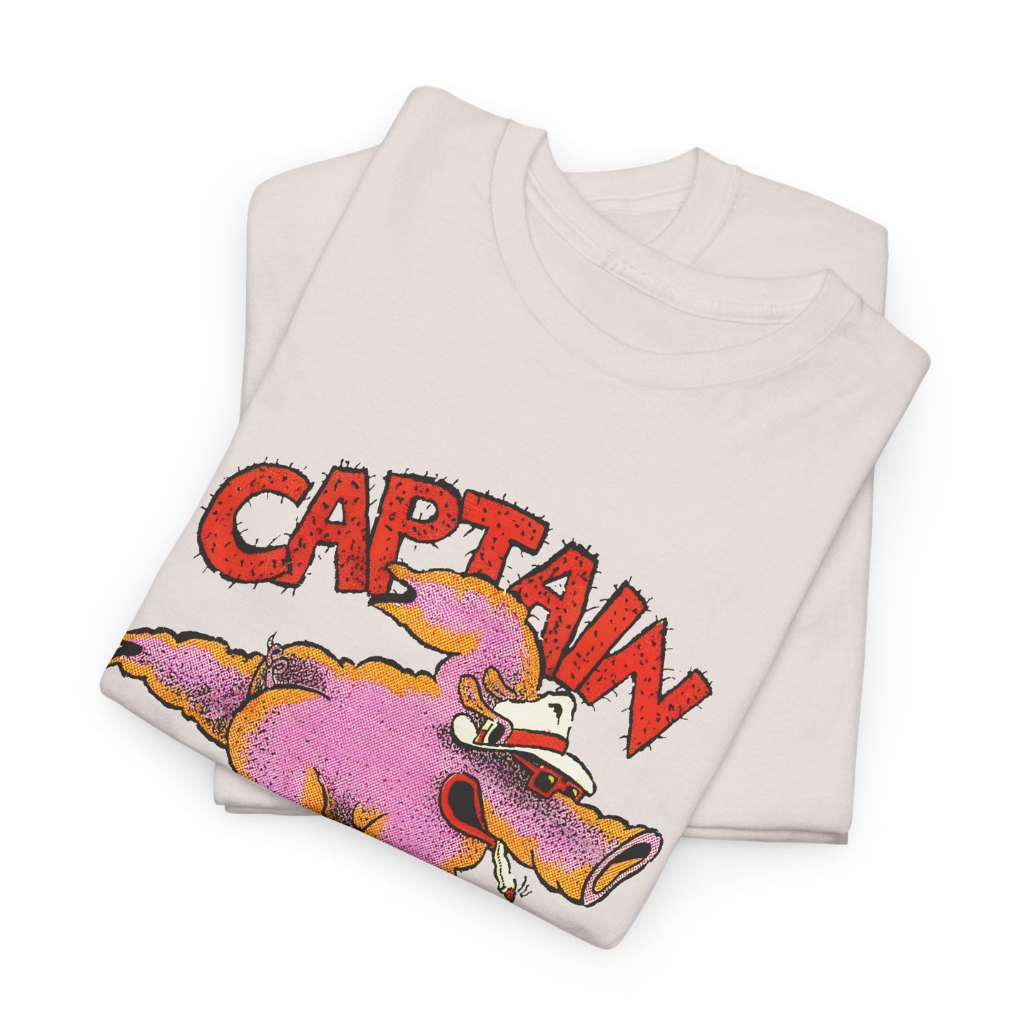 1970s australian surf counter culture illustration by tony edwards captain goodvibes reproduction tshirt