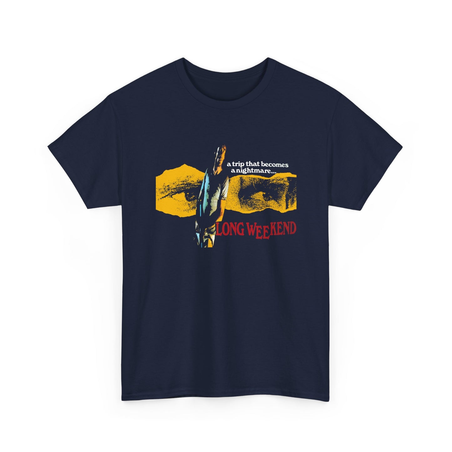1978 ozploitation long weekend movie poster tshirt
