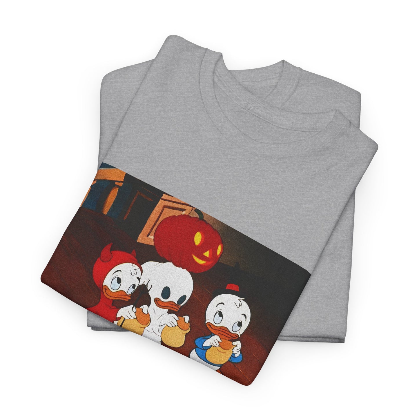 1982 huey dewey and louie halloween cartoon reproduction tshirt