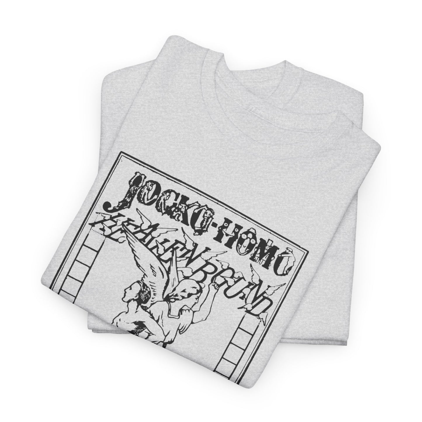 jocko-homo heavenbound b. h. shadduck 1925 religious pamphlet tshirt
